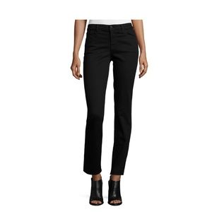 J Brand Amelia Vanity straight black jeans